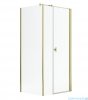 Radaway Nes Gold Kds I kabina 100x100cm prawa złoty połysk 10023100-09-01R/10043100-09-01